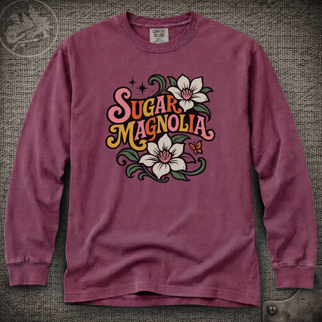 Sugar Magnolia | Grateful Dead Shakedown Lot Style Long Sleeve Tee