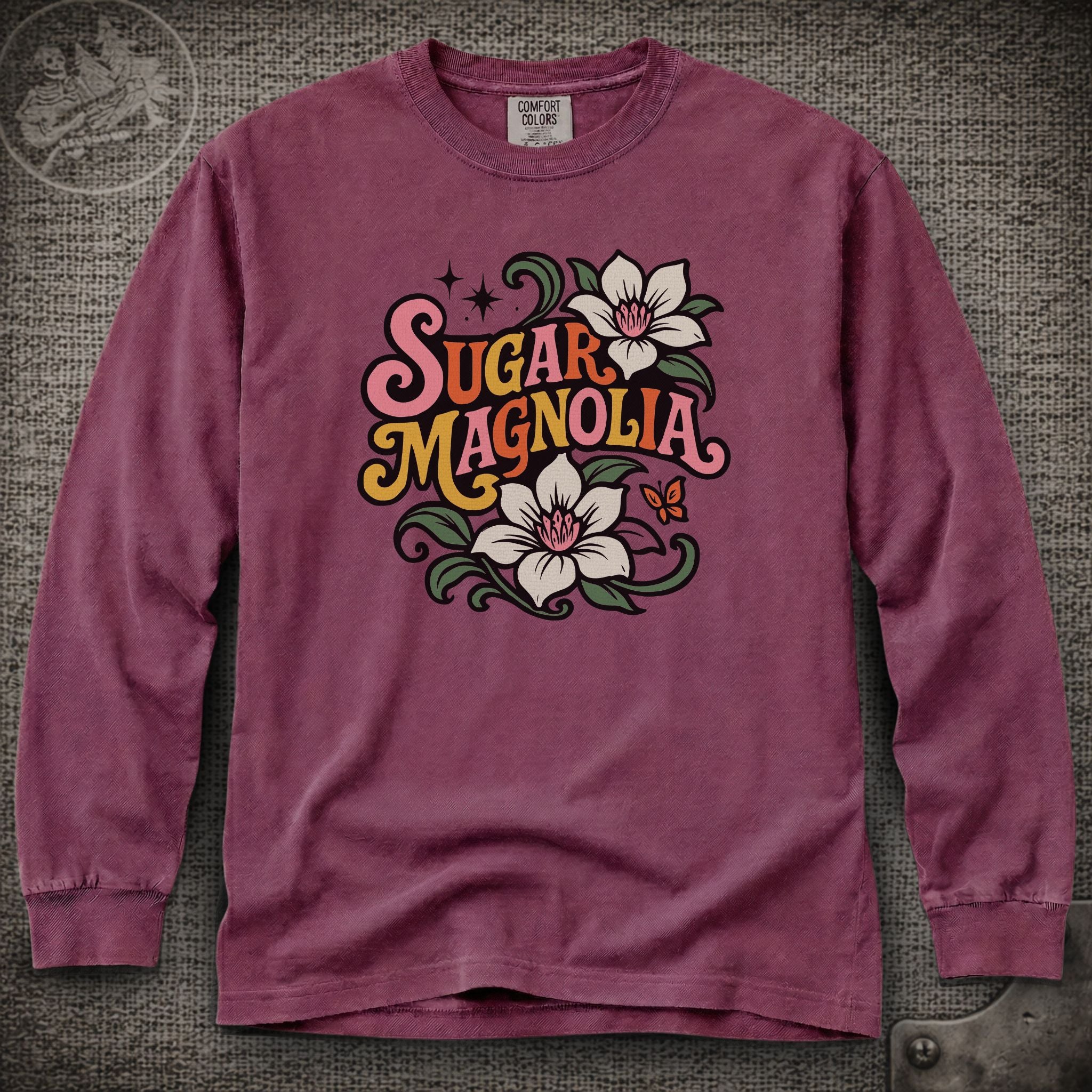 Sugar Magnolia | Grateful Dead Shakedown Lot Style Long Sleeve Tee