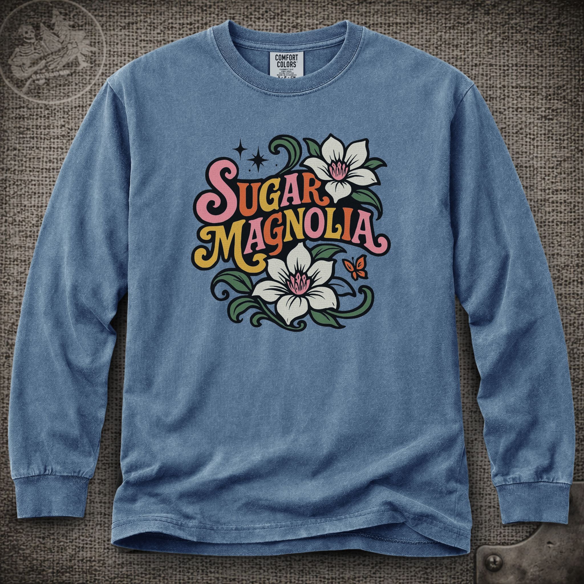 Sugar Magnolia | Grateful Dead Shakedown Lot Style Long Sleeve Tee