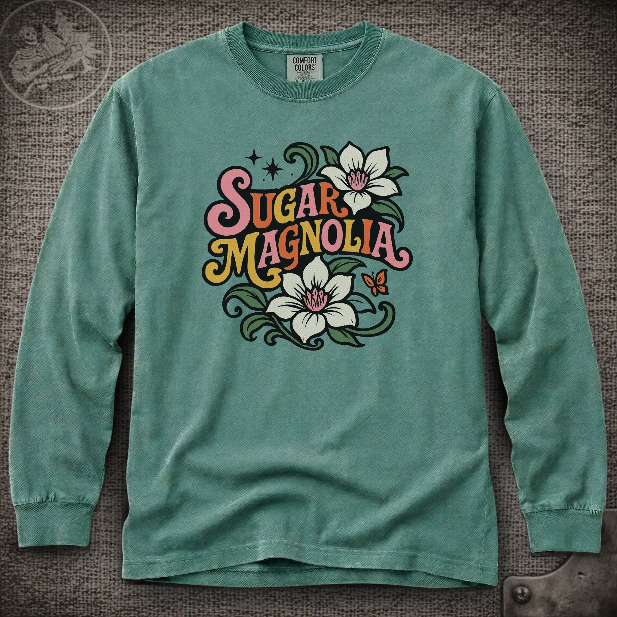 Sugar Magnolia | Grateful Dead Shakedown Lot Style Long Sleeve Tee
