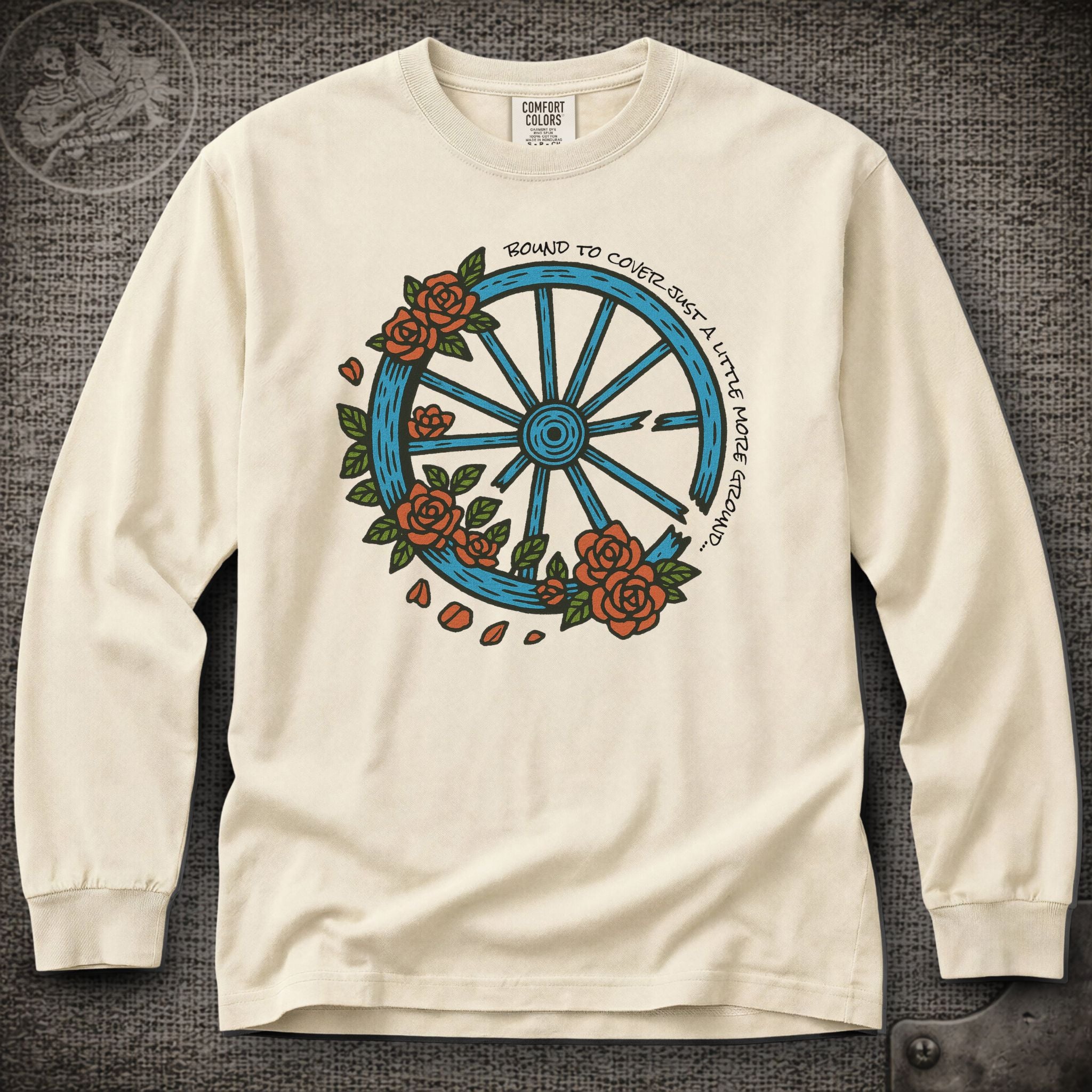 The Wheel | Grateful Dead Shakedown Lot Style Long Sleeve Tee