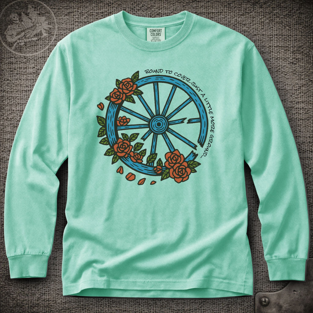The Wheel | Grateful Dead Shakedown Lot Style Long Sleeve Tee