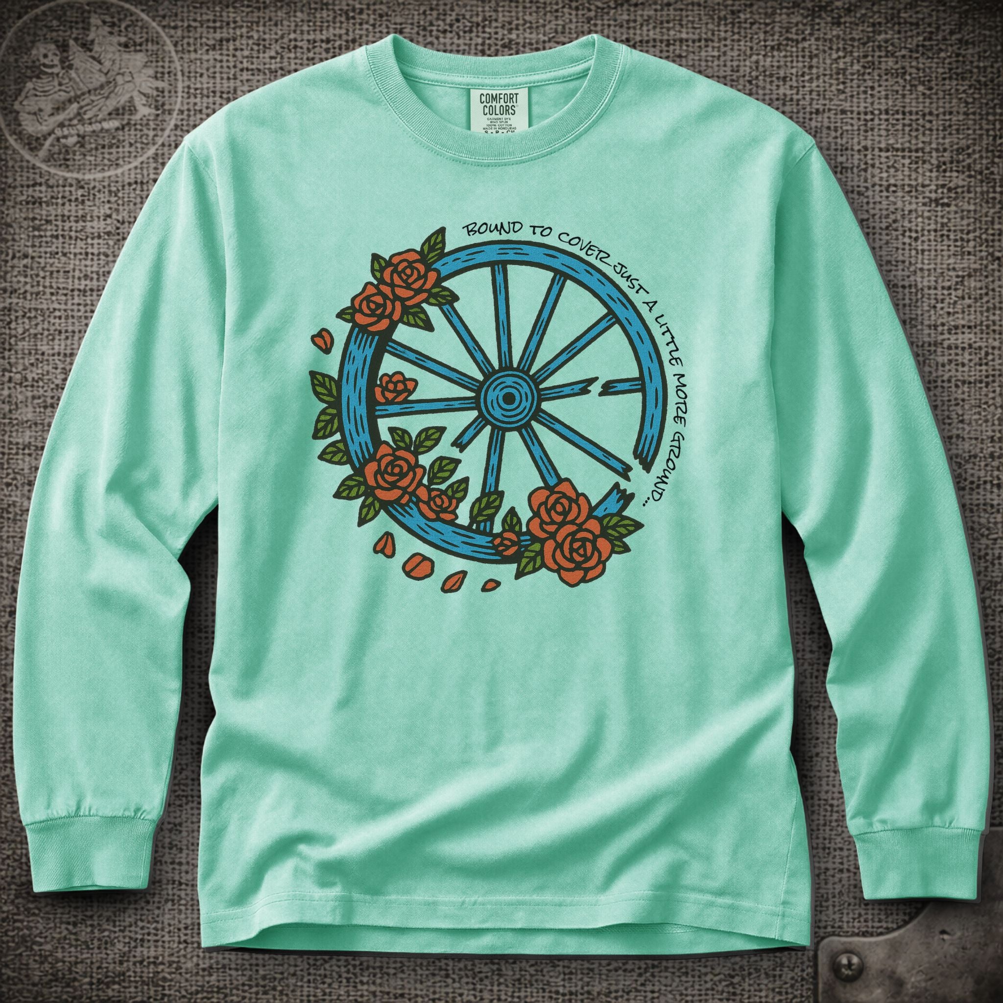 The Wheel | Grateful Dead Shakedown Lot Style Long Sleeve Tee