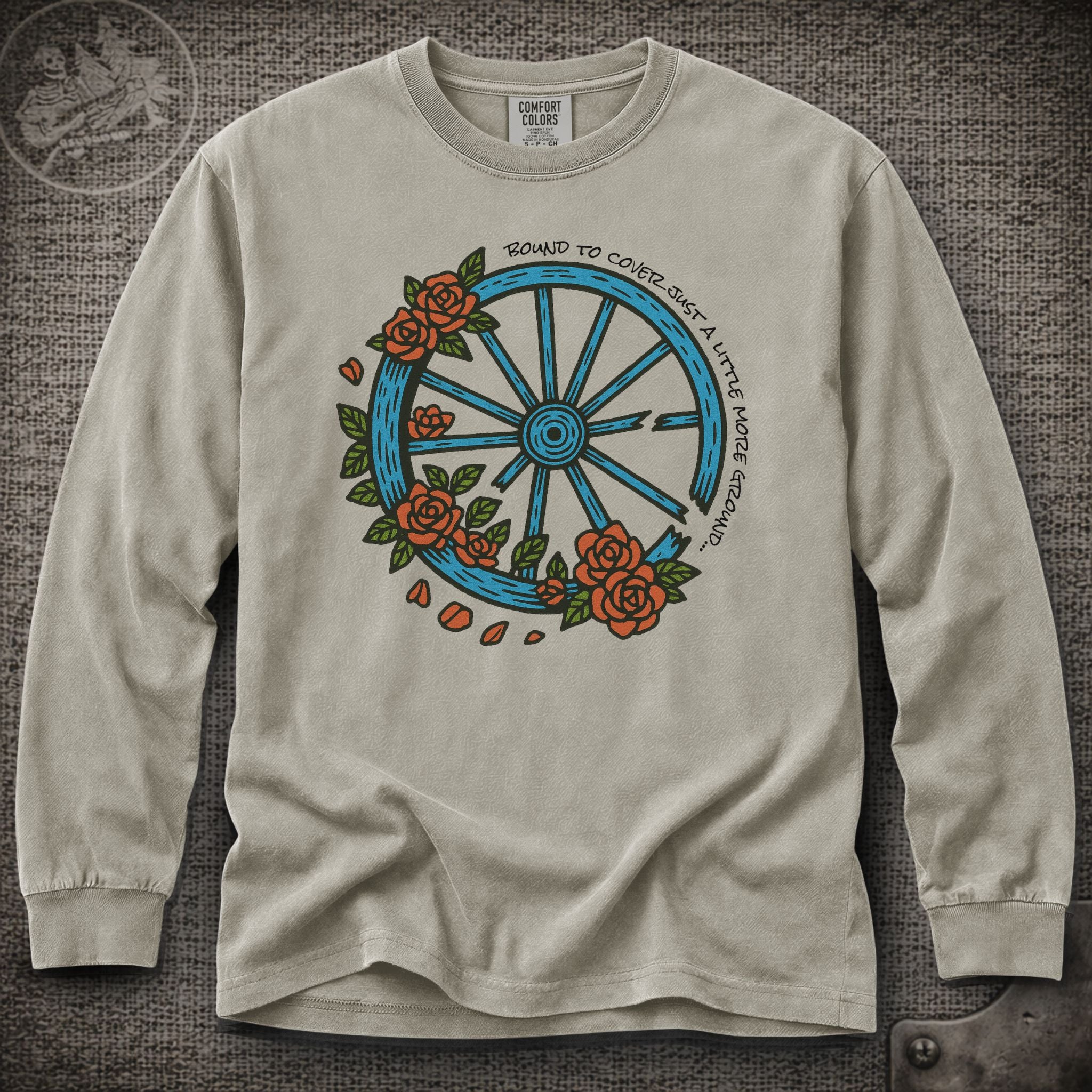 The Wheel | Grateful Dead Shakedown Lot Style Long Sleeve Tee
