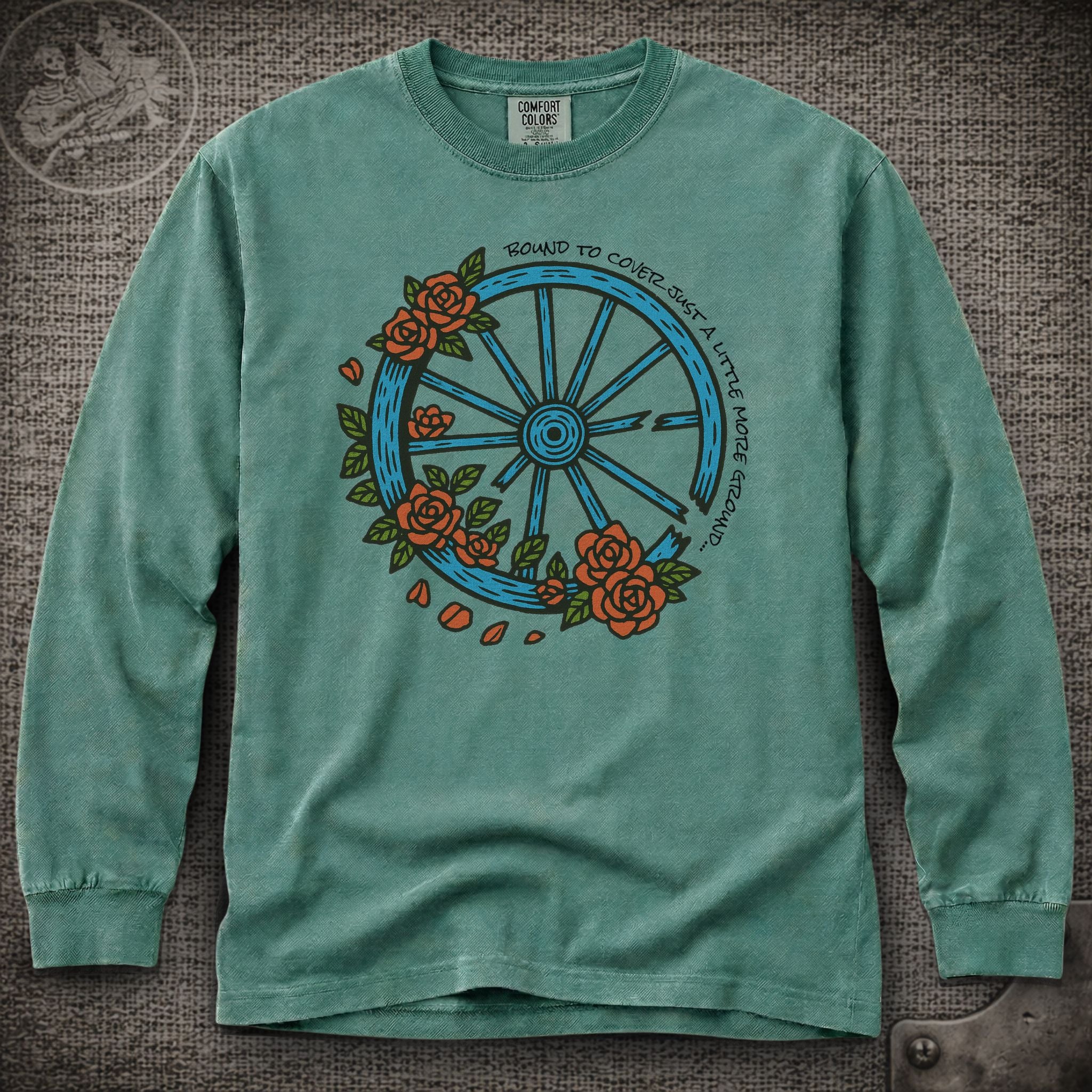The Wheel | Grateful Dead Shakedown Lot Style Long Sleeve Tee