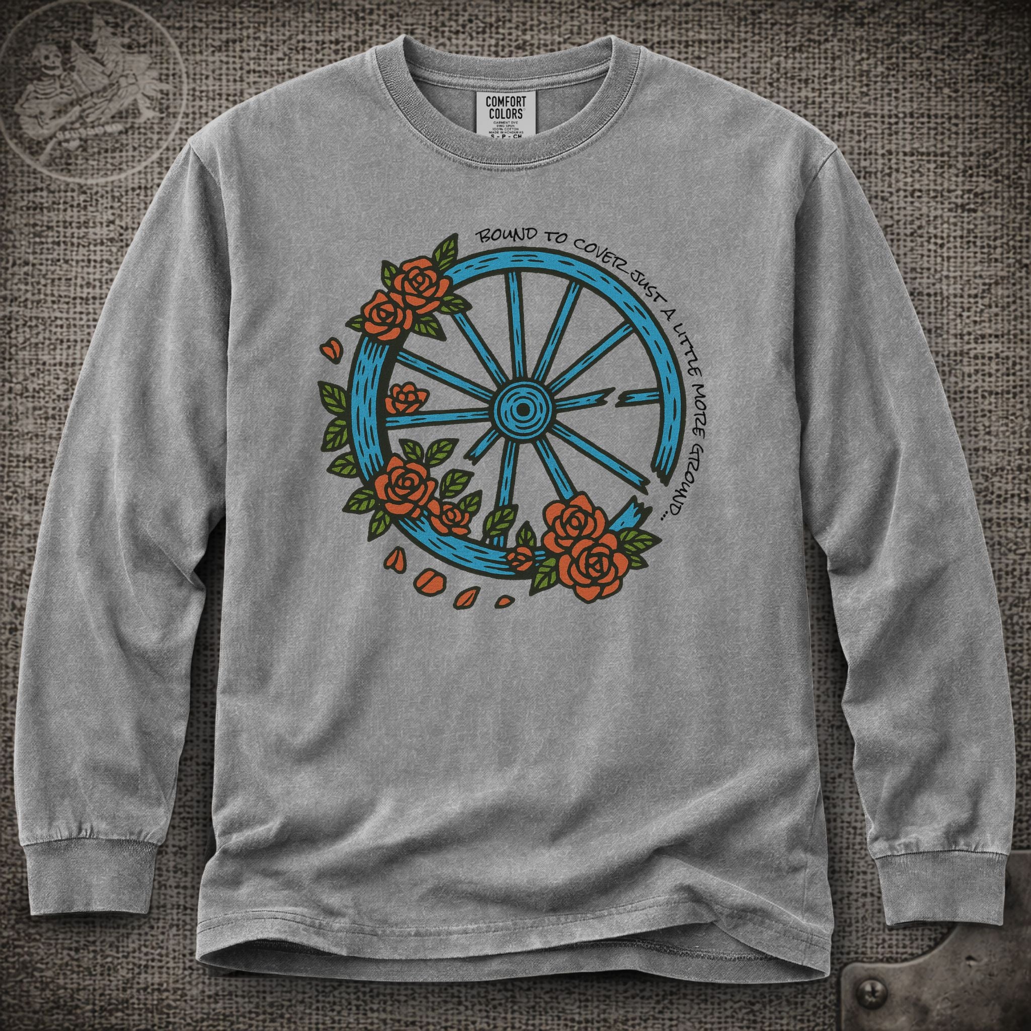 The Wheel | Grateful Dead Shakedown Lot Style Long Sleeve Tee