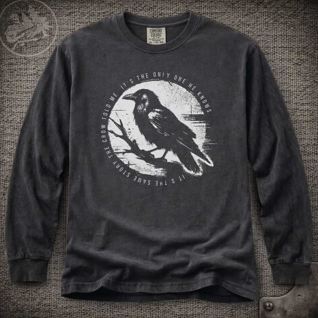 Uncle John's Band | Grateful Dead Crow Told Me Shakedown Lot Style Long Sleeve Tee