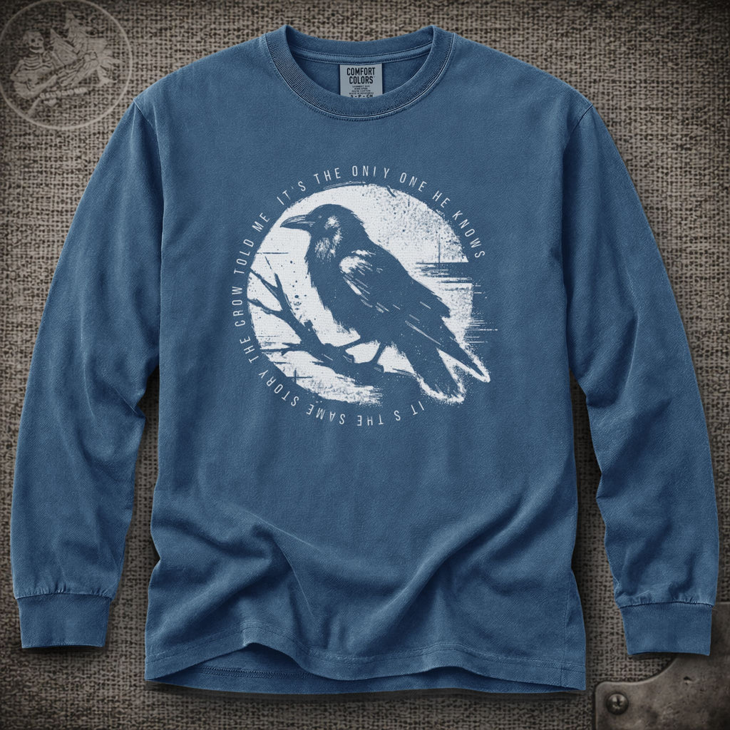 Uncle John's Band | Grateful Dead Crow Told Me Shakedown Lot Style Long Sleeve Tee