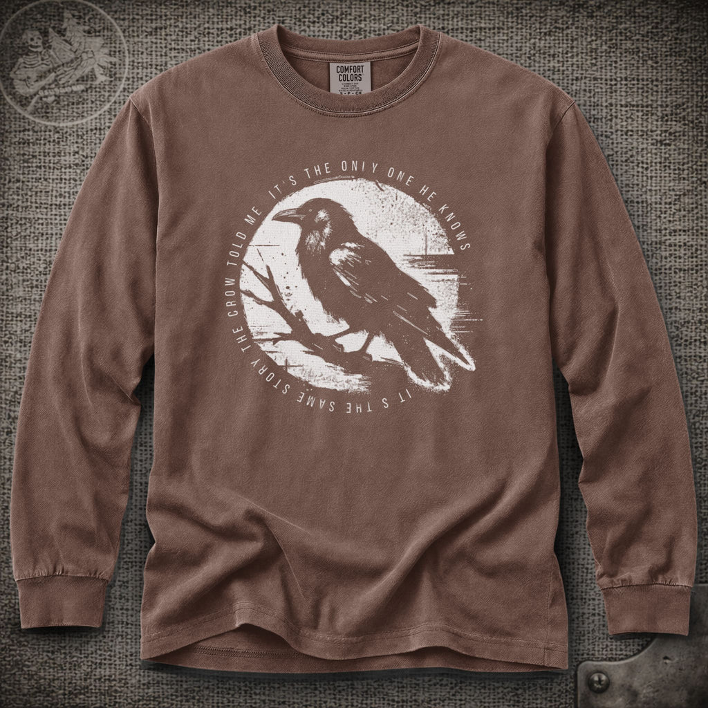 Uncle John's Band | Grateful Dead Crow Told Me Shakedown Lot Style Long Sleeve Tee