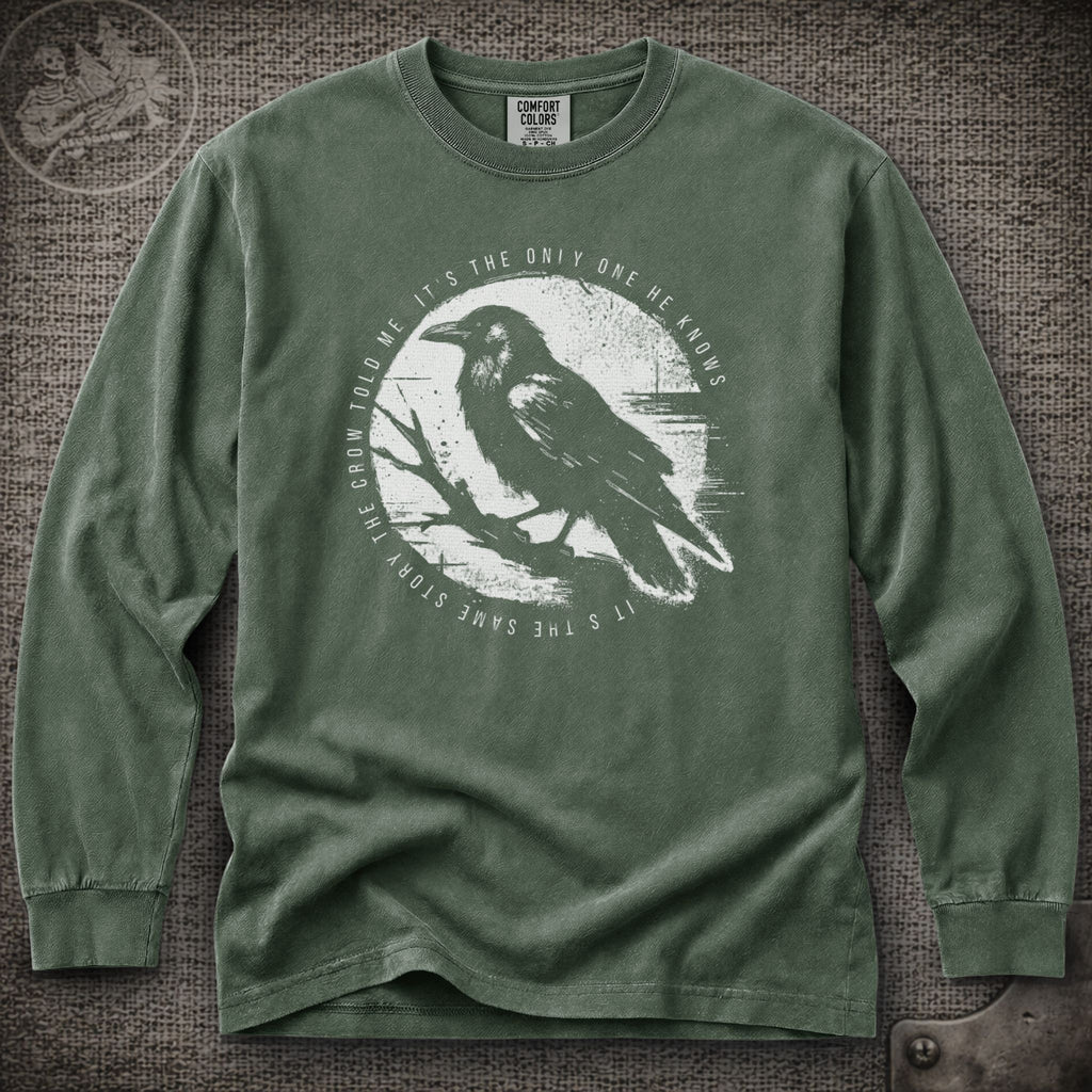Uncle John's Band | Grateful Dead Crow Told Me Shakedown Lot Style Long Sleeve Tee