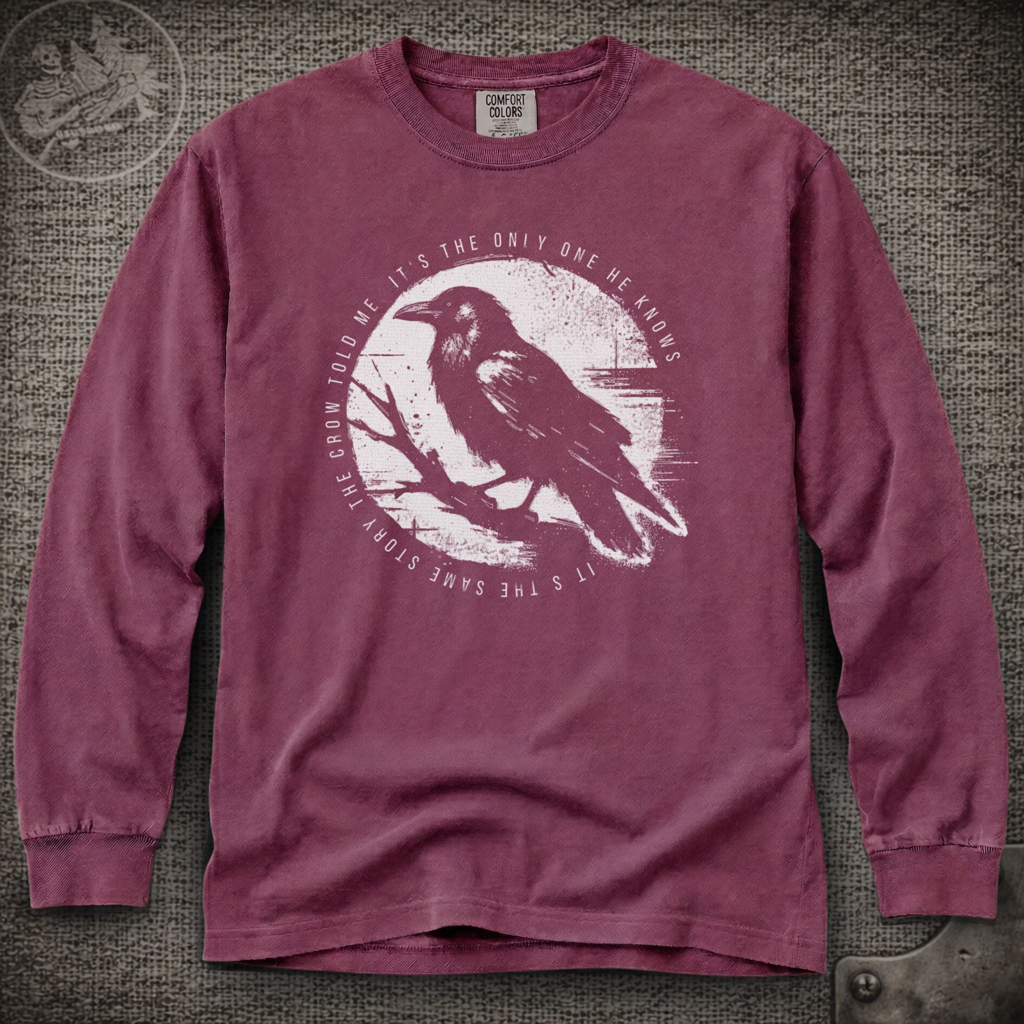 Uncle John's Band | Grateful Dead Crow Told Me Shakedown Lot Style Long Sleeve Tee