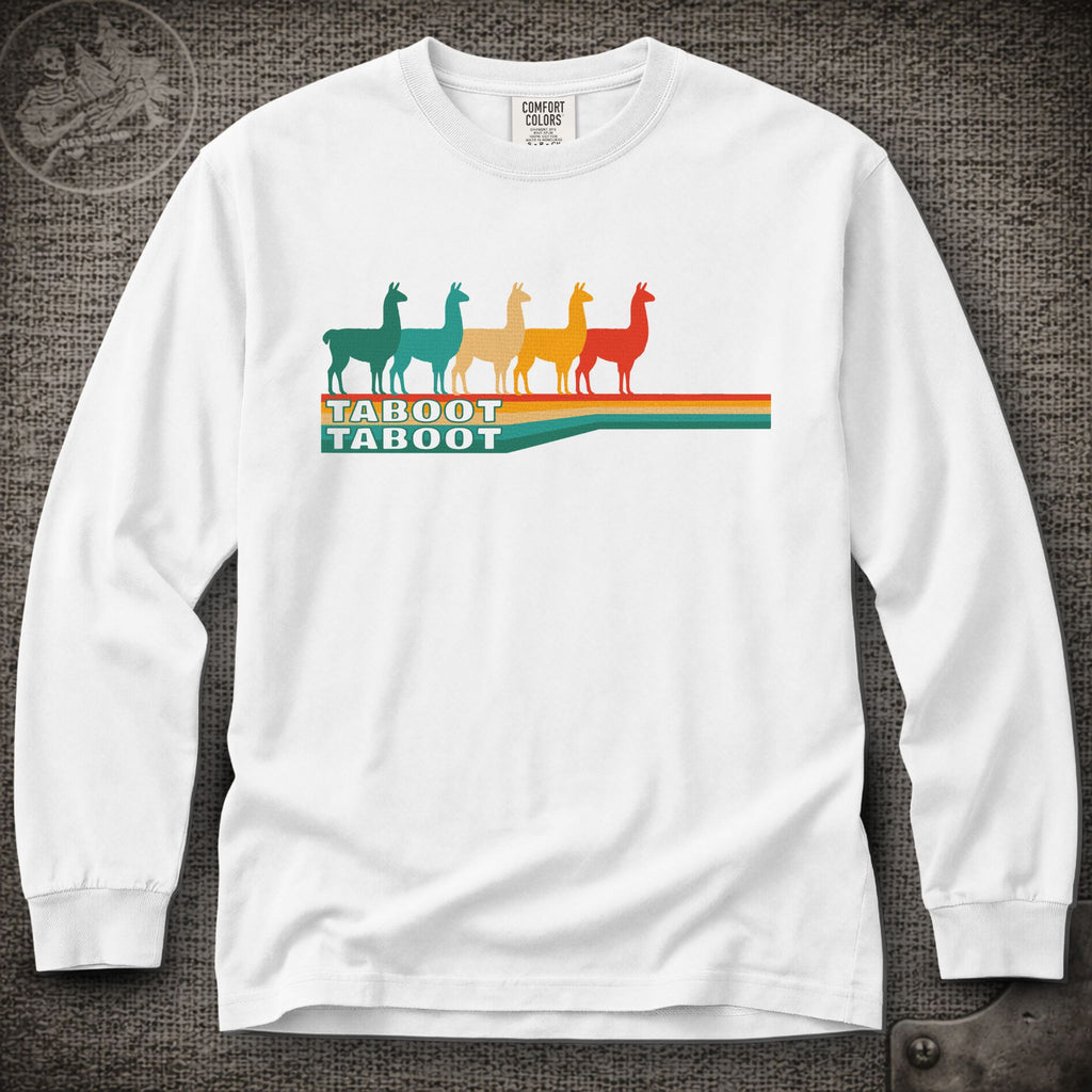 Llama Taboot Taboot | Phish Inspired Shakedown Lot Style Long Sleeve Tee