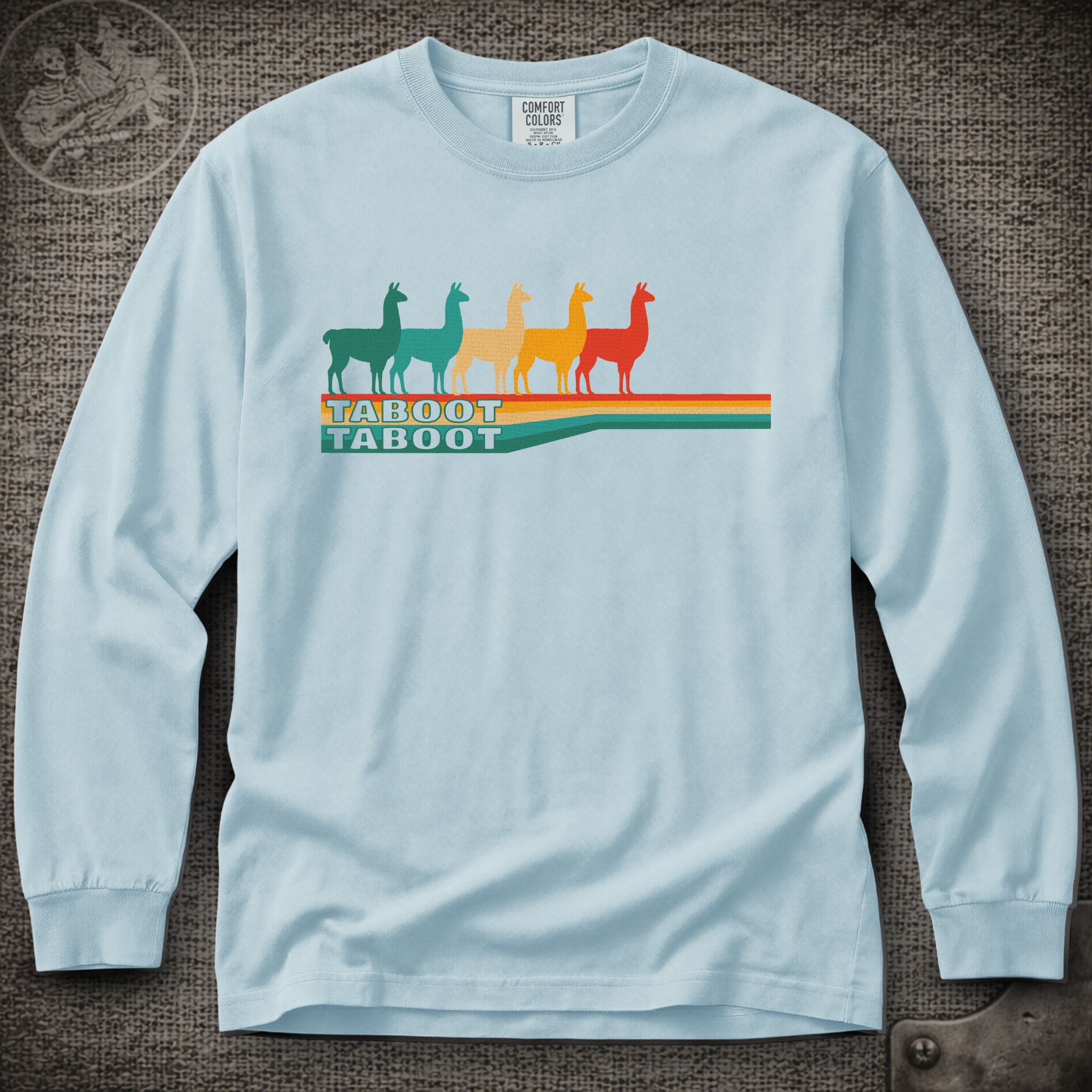 Llama Taboot Taboot | Phish Inspired Shakedown Lot Style Long Sleeve Tee