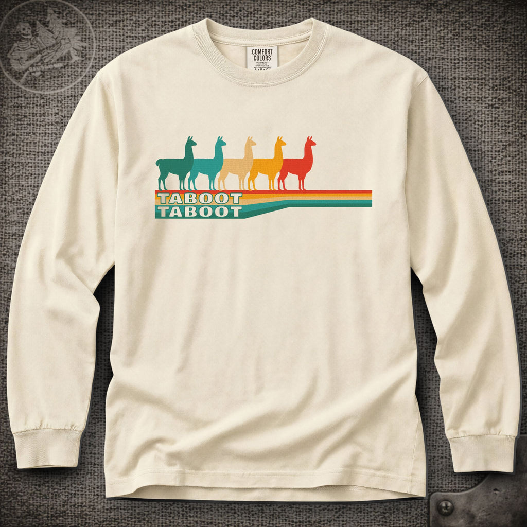 Llama Taboot Taboot | Phish Inspired Shakedown Lot Style Long Sleeve Tee