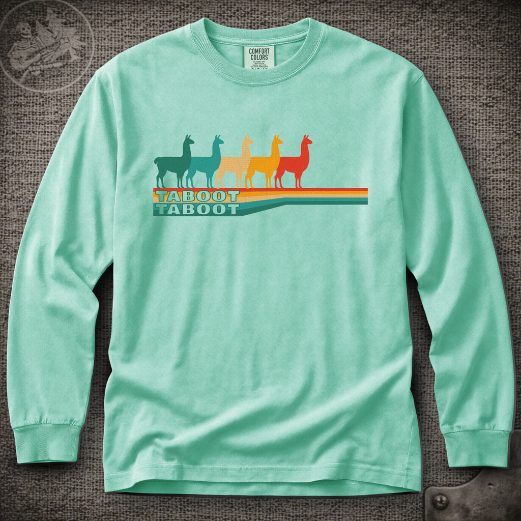 Llama Taboot Taboot | Phish Inspired Shakedown Lot Style Long Sleeve Tee
