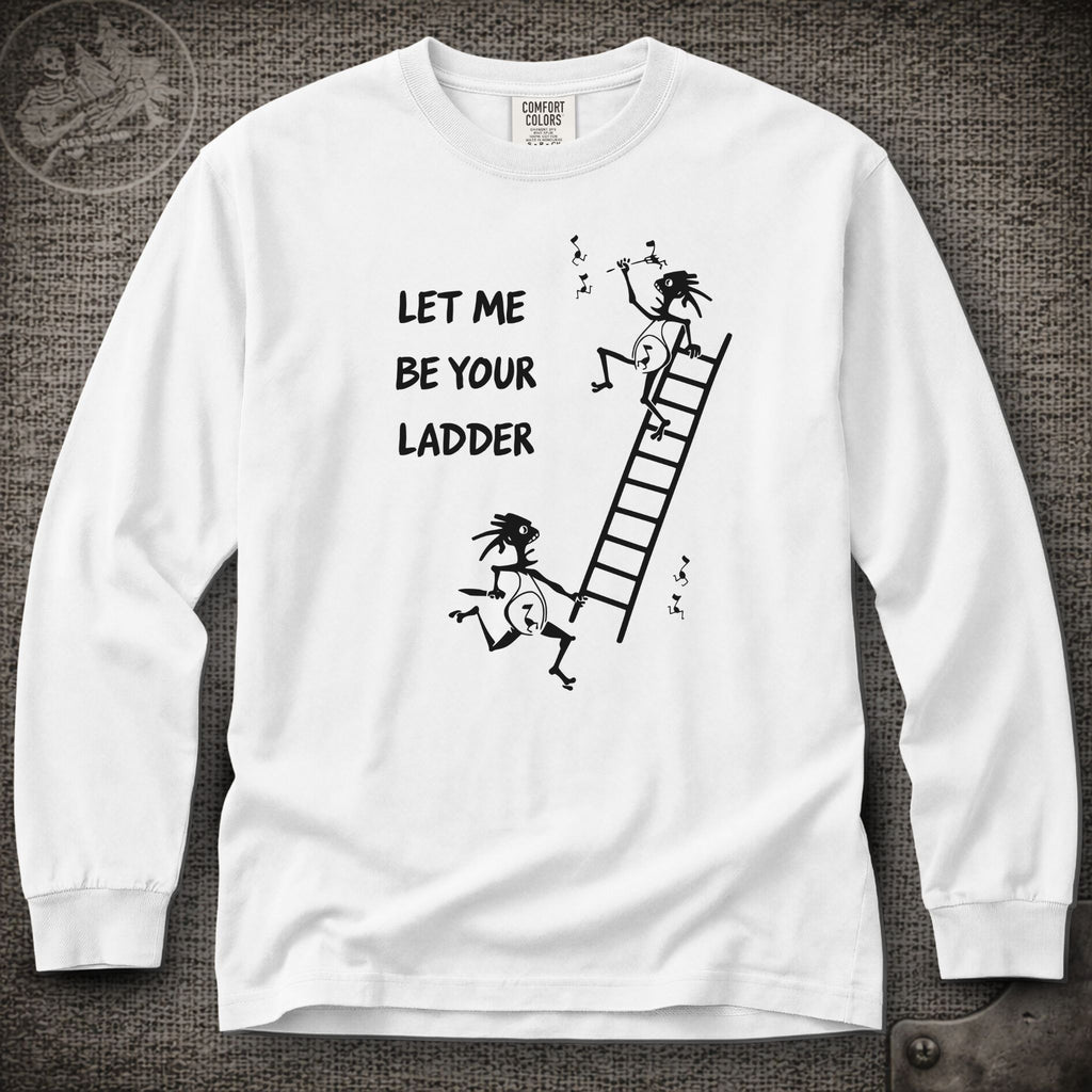 Climb to Safety | Let Me Be Your Ladder | Widespread Panic Shakedown Lot Style Long Sleeve Tee