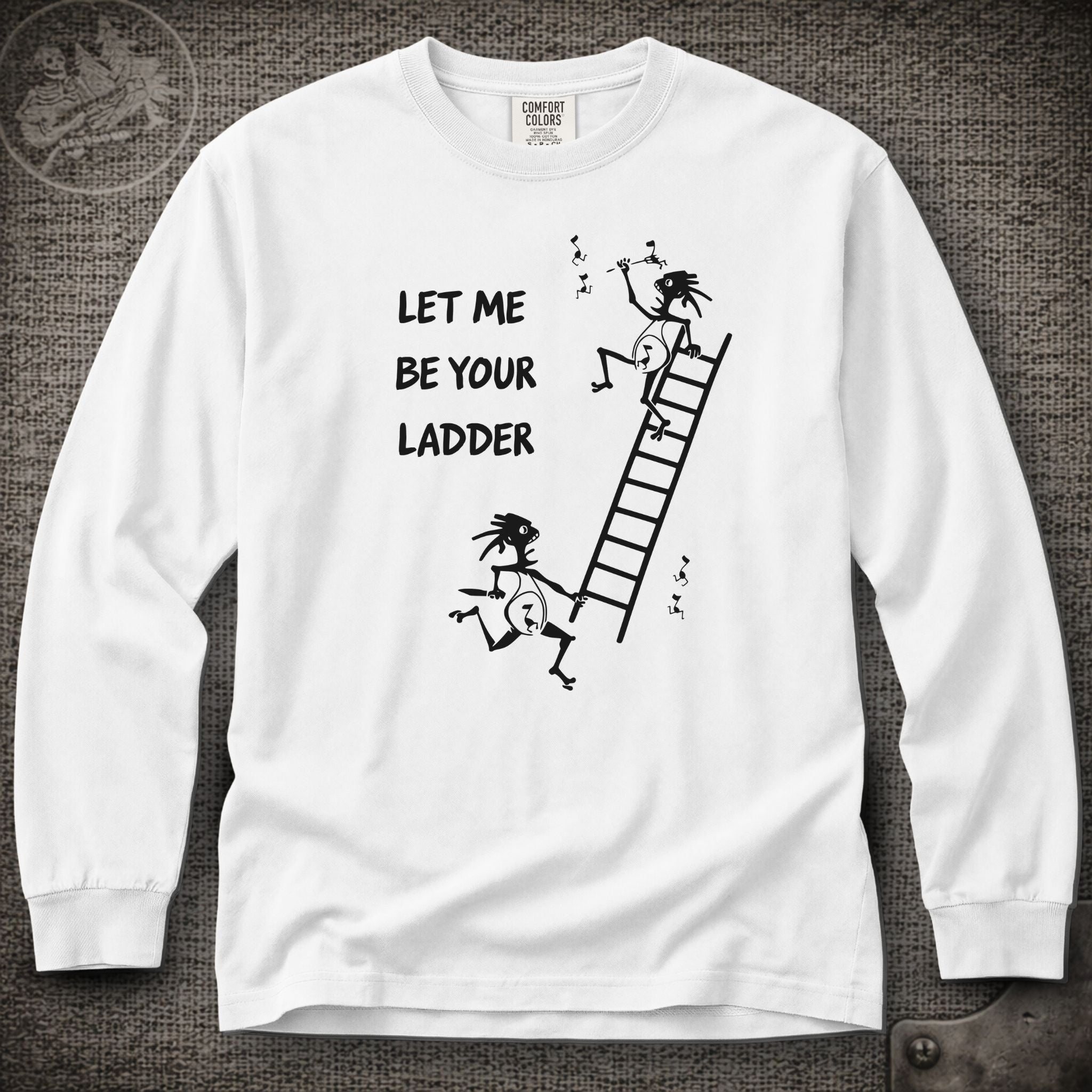 Climb to Safety | Let Me Be Your Ladder | Widespread Panic Shakedown Lot Style Long Sleeve Tee