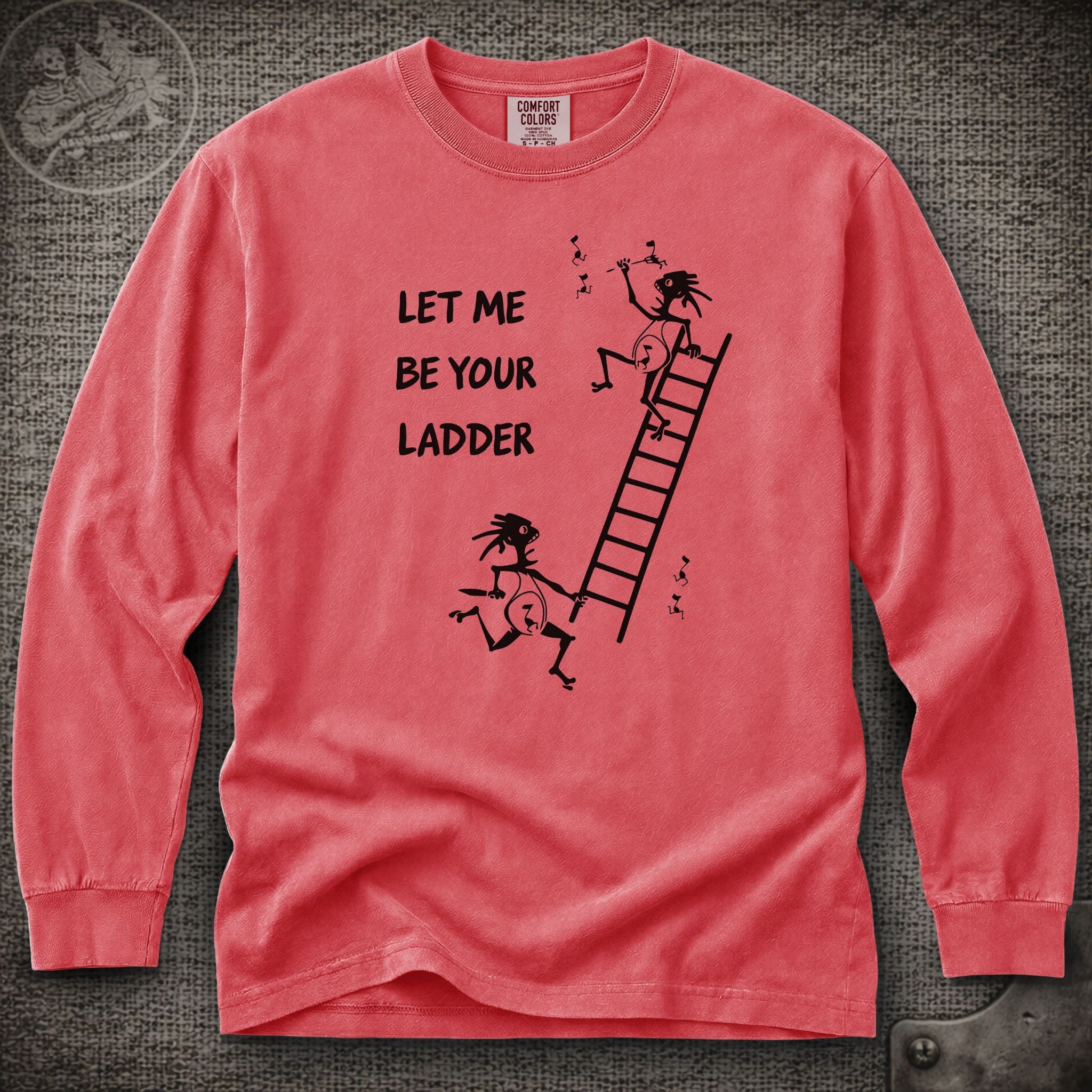 Climb to Safety | Let Me Be Your Ladder | Widespread Panic Shakedown Lot Style Long Sleeve Tee