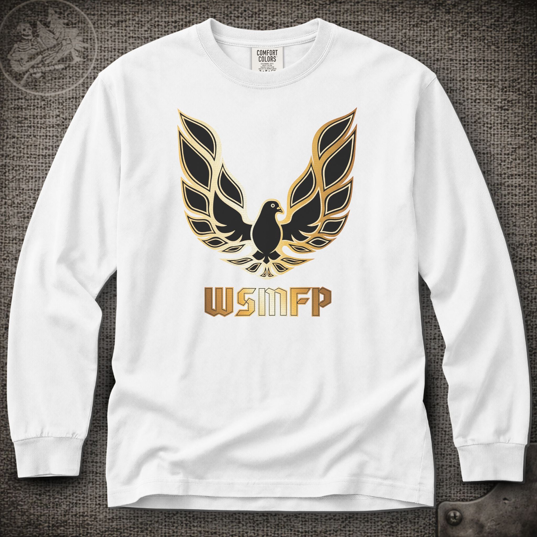 WSMFP Pigeons | Widespread Panic Shakedown Lot Style Long Sleeve Tee