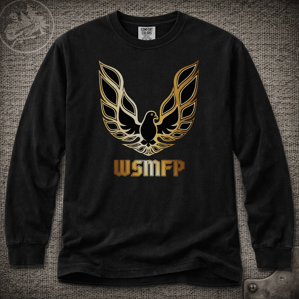 WSMFP Pigeons | Widespread Panic Shakedown Lot Style Long Sleeve Tee
