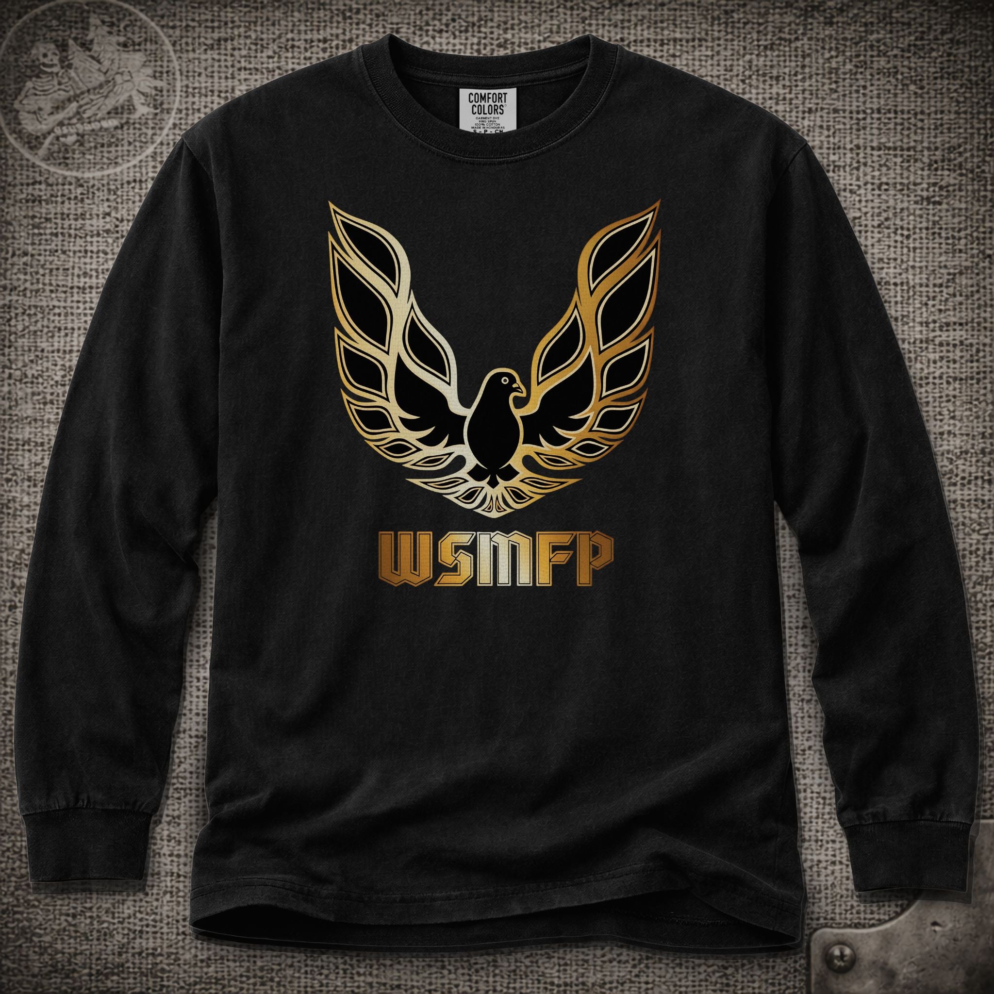 WSMFP Pigeons | Widespread Panic Shakedown Lot Style Long Sleeve Tee