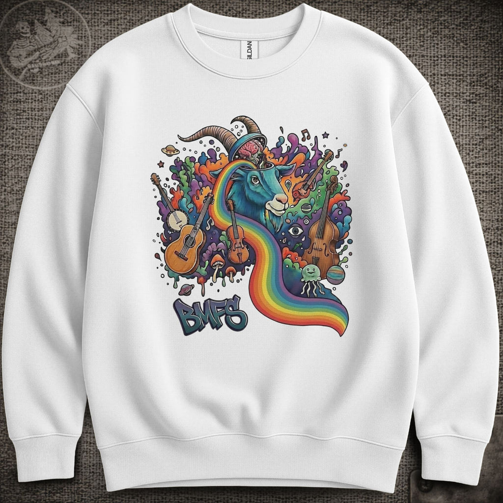 Psycho Goat | Billy Strings Shakedown Lot Style Crewneck Sweatshirt