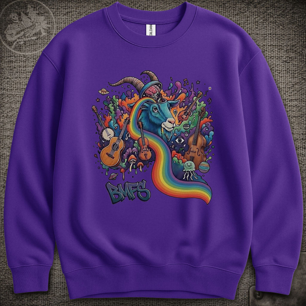 Psycho Goat | Billy Strings Shakedown Lot Style Crewneck Sweatshirt