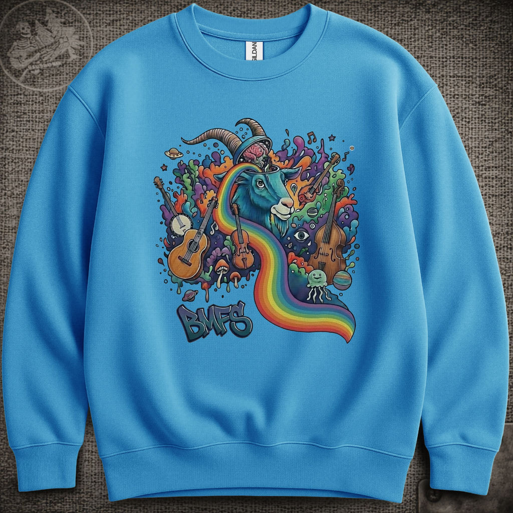 Psycho Goat | Billy Strings Shakedown Lot Style Crewneck Sweatshirt