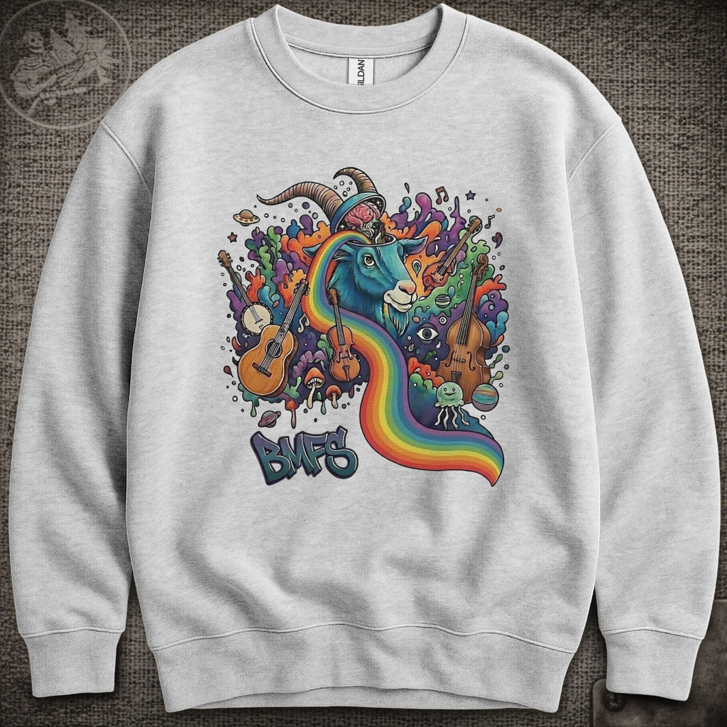 Psycho Goat | Billy Strings Shakedown Lot Style Crewneck Sweatshirt