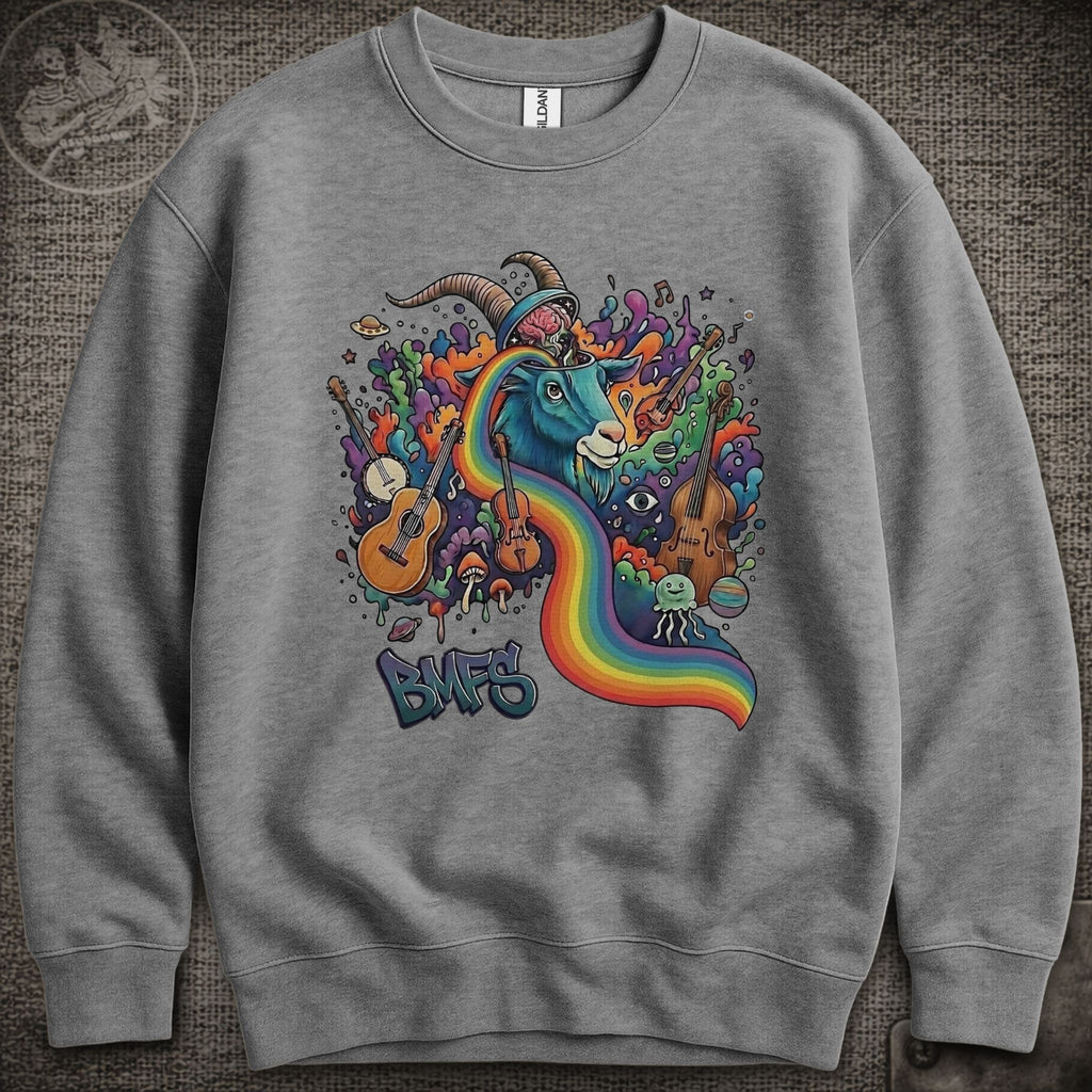 Psycho Goat | Billy Strings Shakedown Lot Style Crewneck Sweatshirt