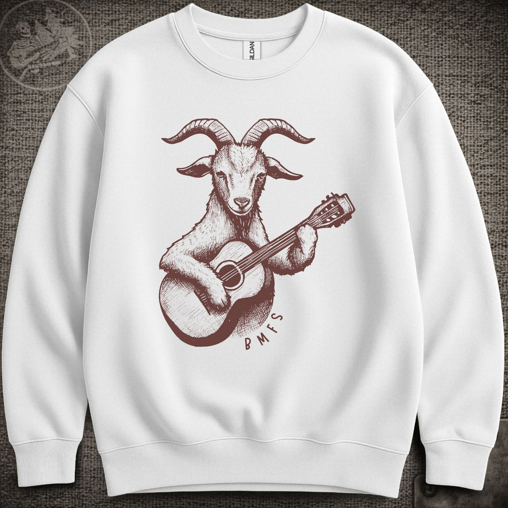 Goat & Guitar | Billy Strings Shakedown Lot Style Crewneck Sweatshirt