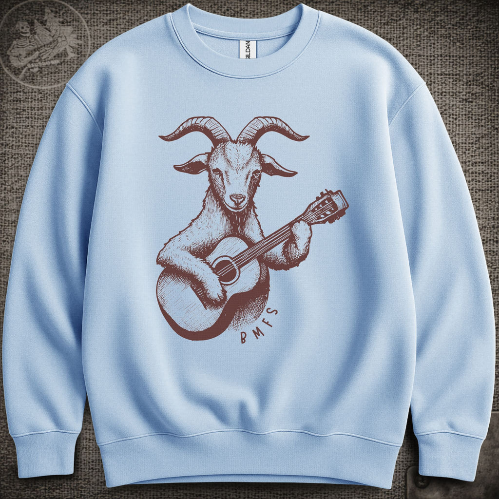Goat & Guitar | Billy Strings Shakedown Lot Style Crewneck Sweatshirt