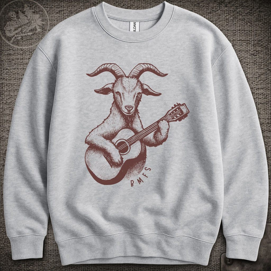 Goat & Guitar | Billy Strings Shakedown Lot Style Crewneck Sweatshirt