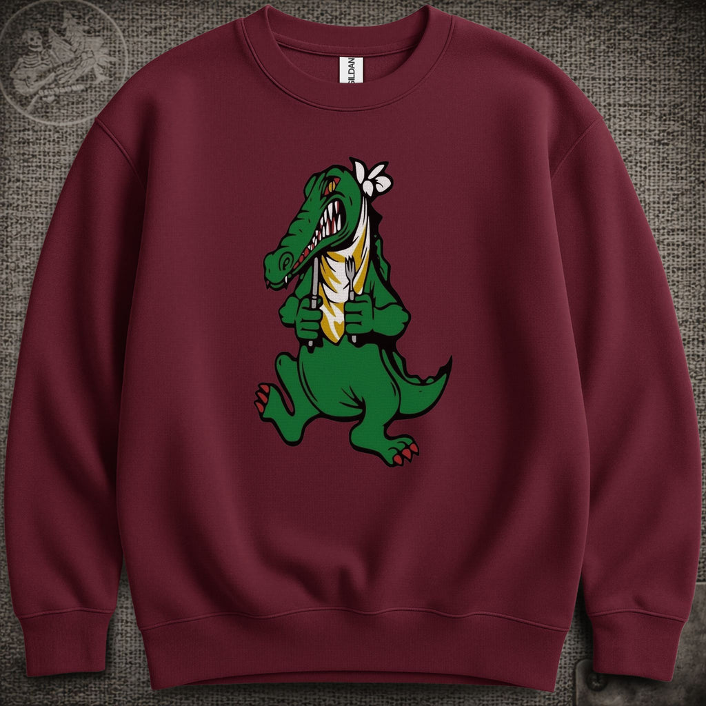 Alligator Guitar | Jerry Garcia Shakedown Lot Style Crewneck Sweatshirt