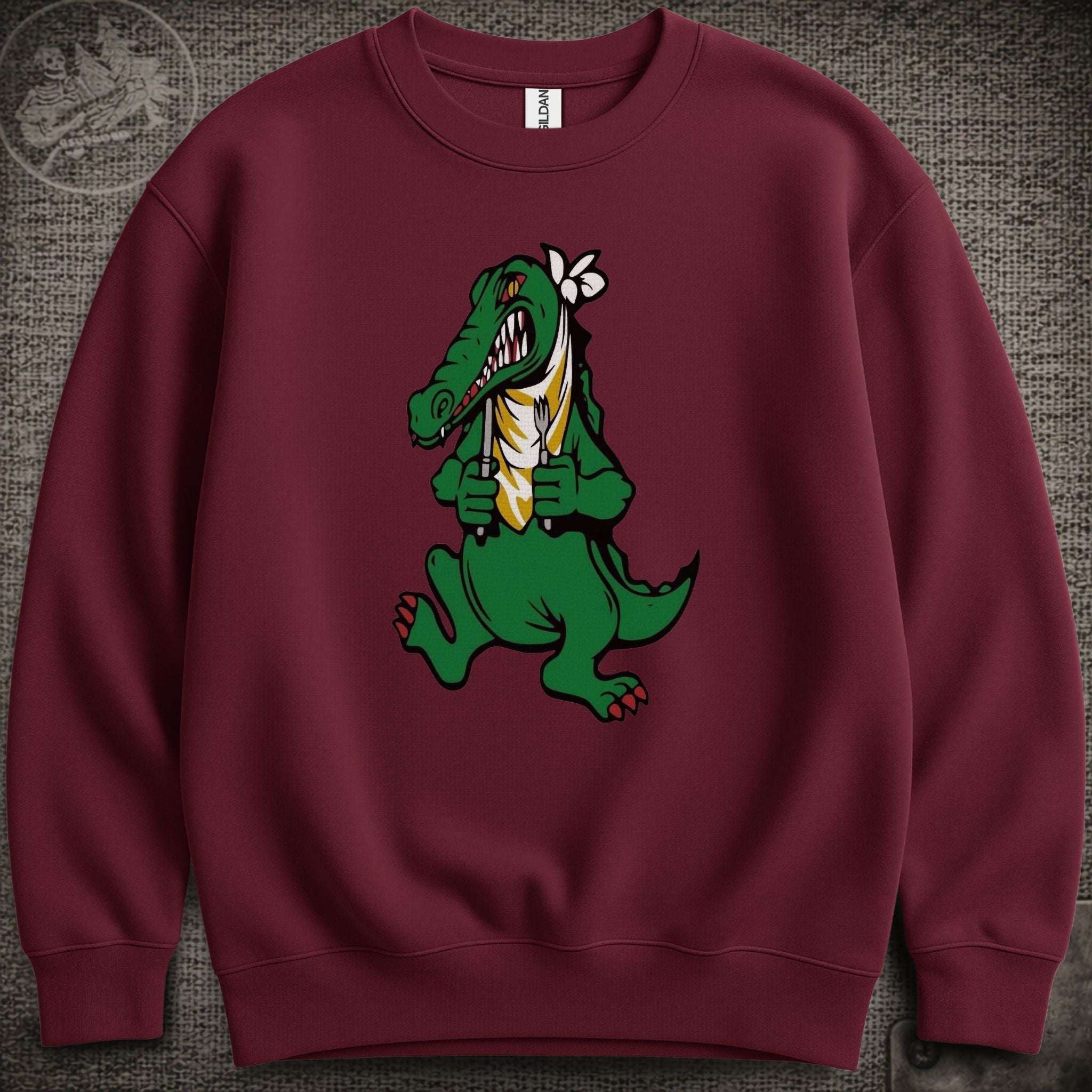 Alligator Guitar | Jerry Garcia Shakedown Lot Style Crewneck Sweatshirt