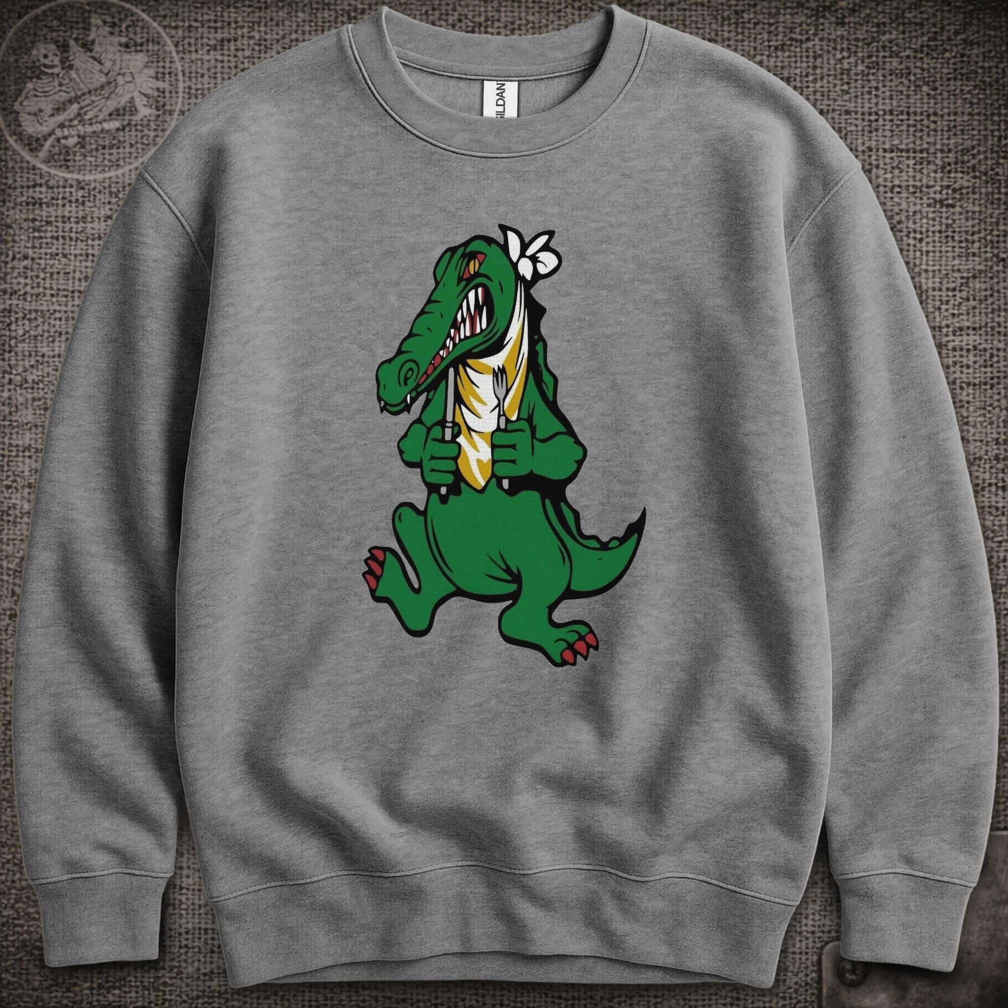 Alligator Guitar | Jerry Garcia Shakedown Lot Style Crewneck Sweatshirt