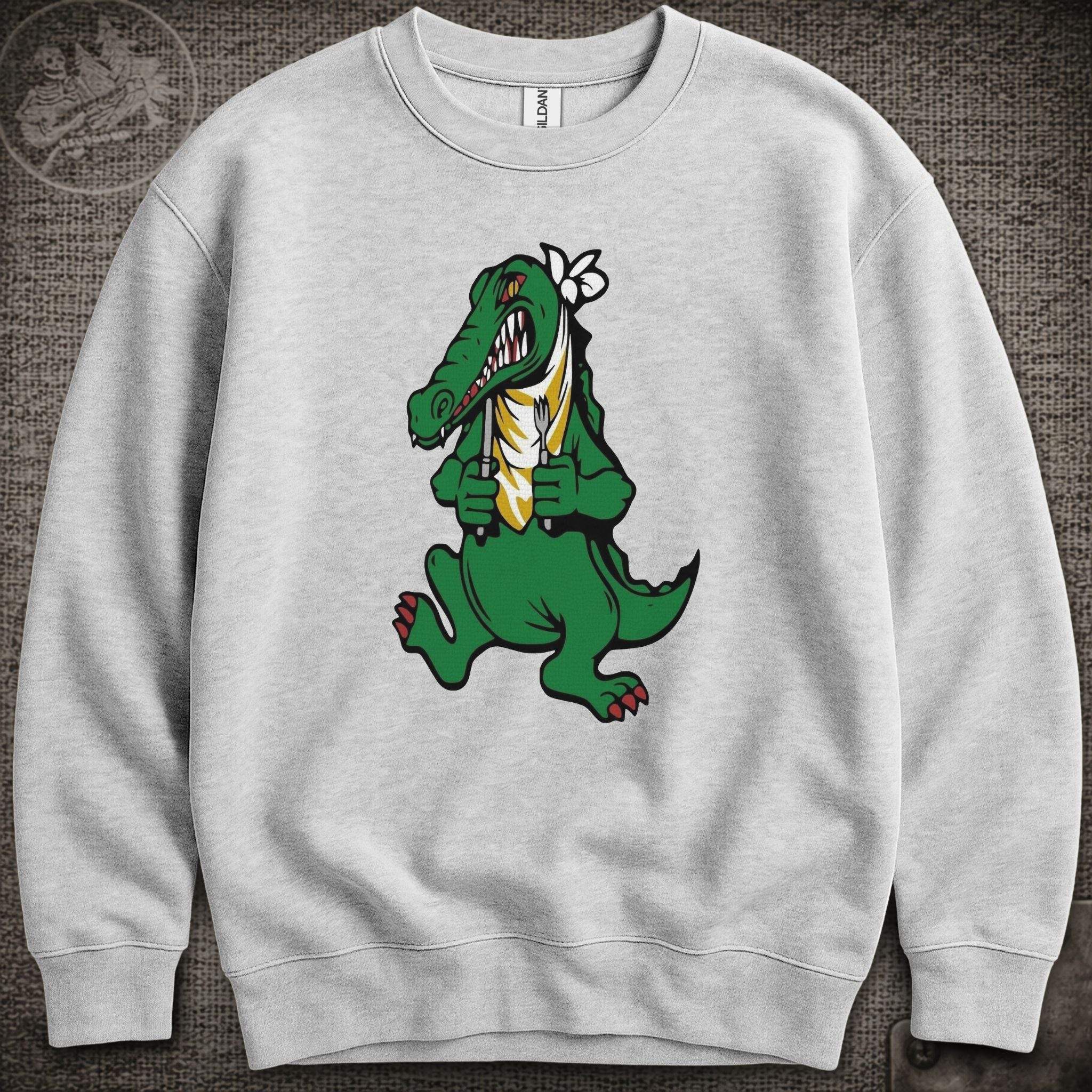 Alligator Guitar | Jerry Garcia Shakedown Lot Style Crewneck Sweatshirt