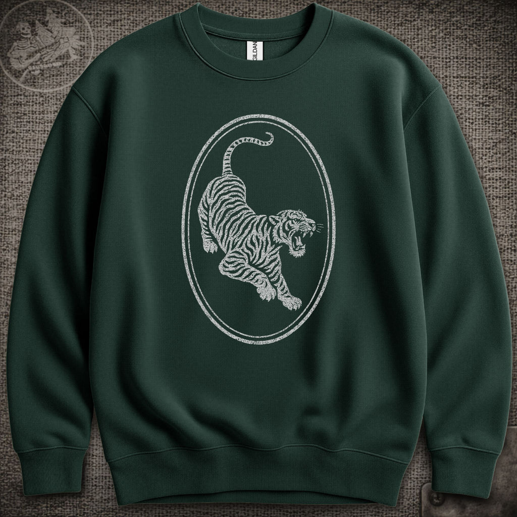 Tiger Guitar | Jerry Garcia Shakedown Lot Style Crewneck Sweatshirt