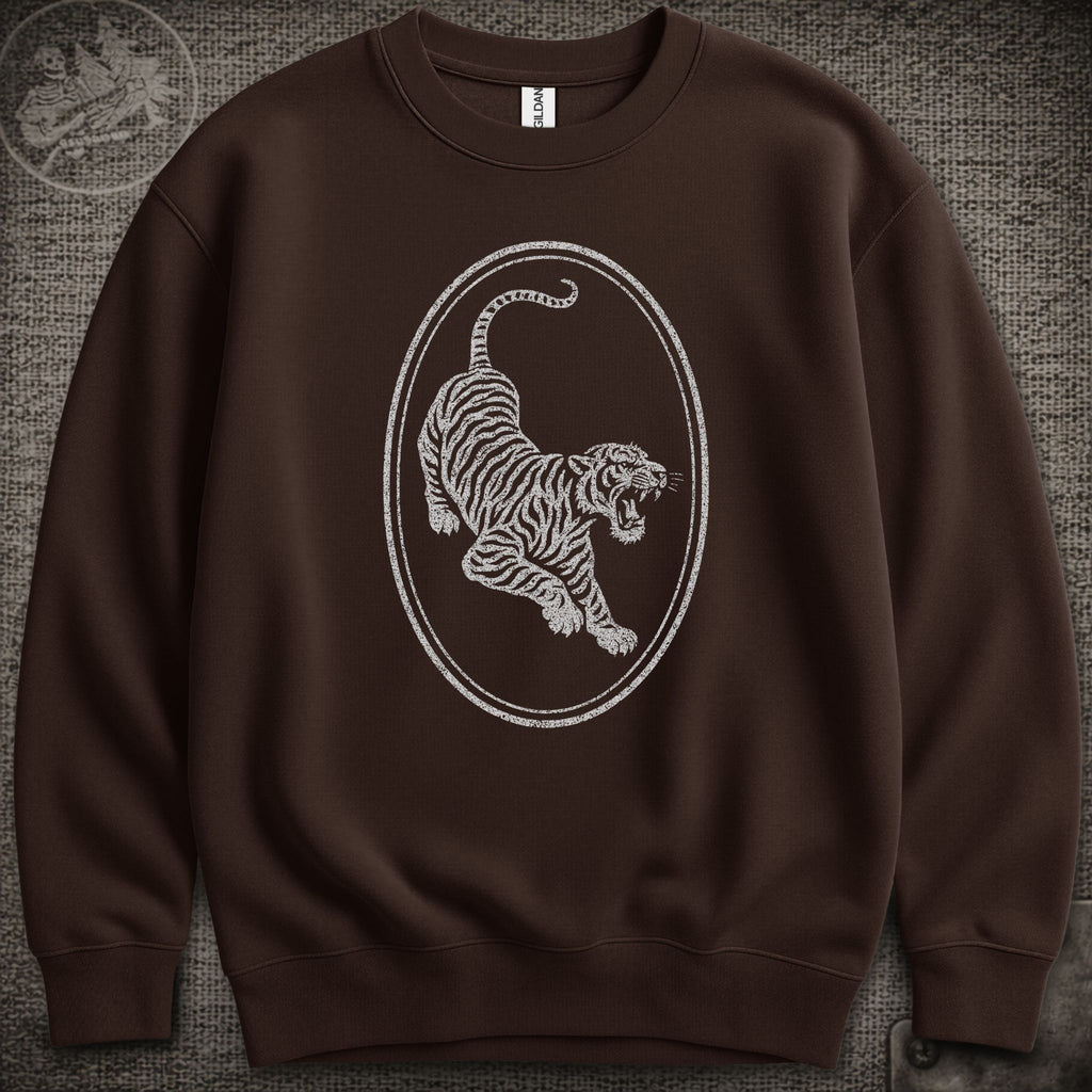 Tiger Guitar | Jerry Garcia Shakedown Lot Style Crewneck Sweatshirt