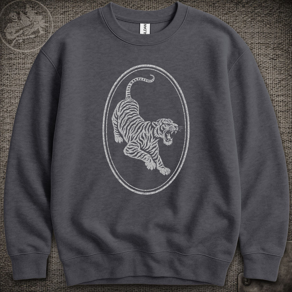 Tiger Guitar | Jerry Garcia Shakedown Lot Style Crewneck Sweatshirt