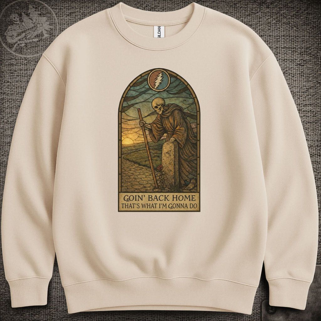 Black-Throated Wind | Grateful Dead Shakedown Lot Style Crewneck Sweatshirt