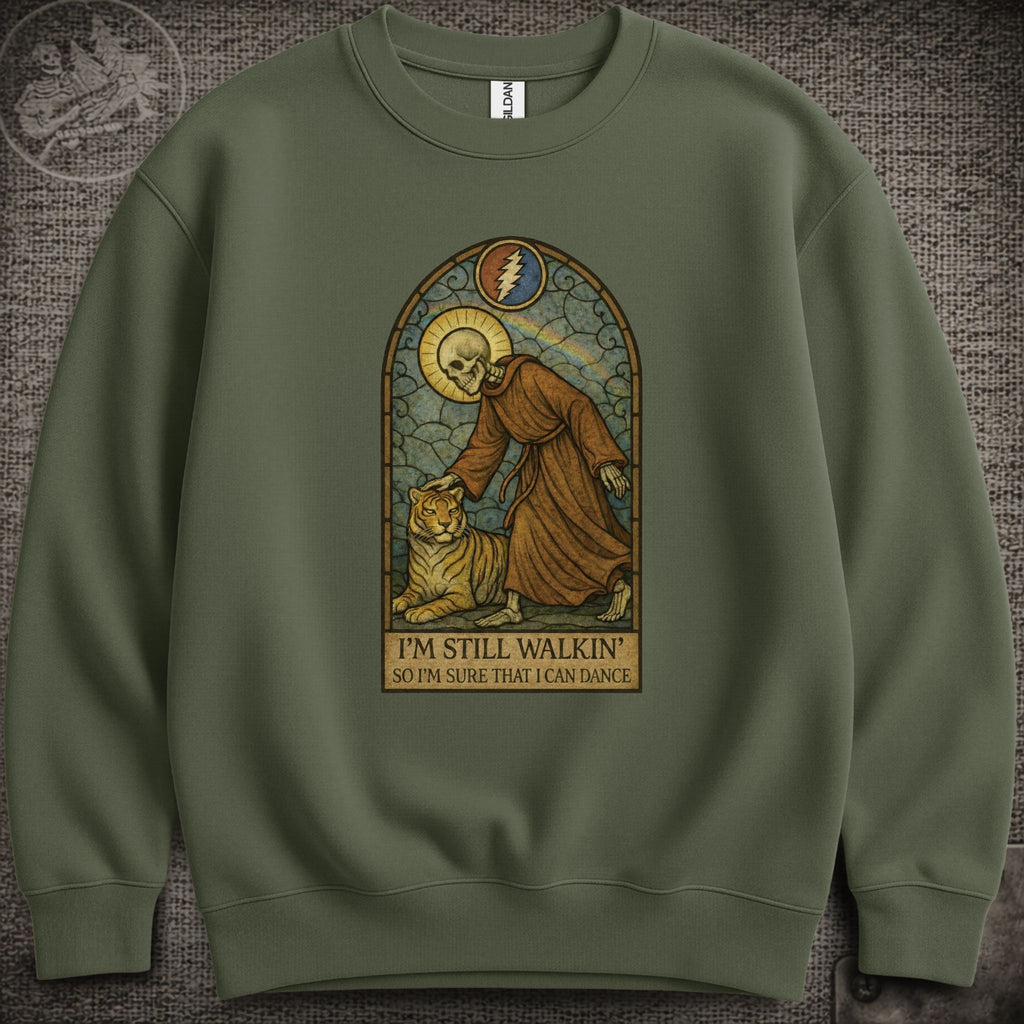 Saint of Circumstance | Grateful Dead Shakedown Lot Style Crewneck Sweatshirt