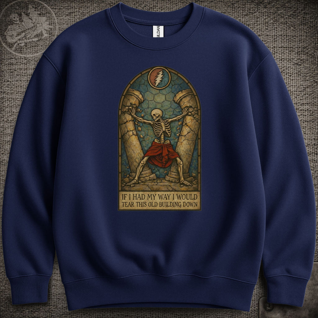 Samson and Delilah | Grateful Dead Shakedown Lot Style Crewneck Sweatshirt