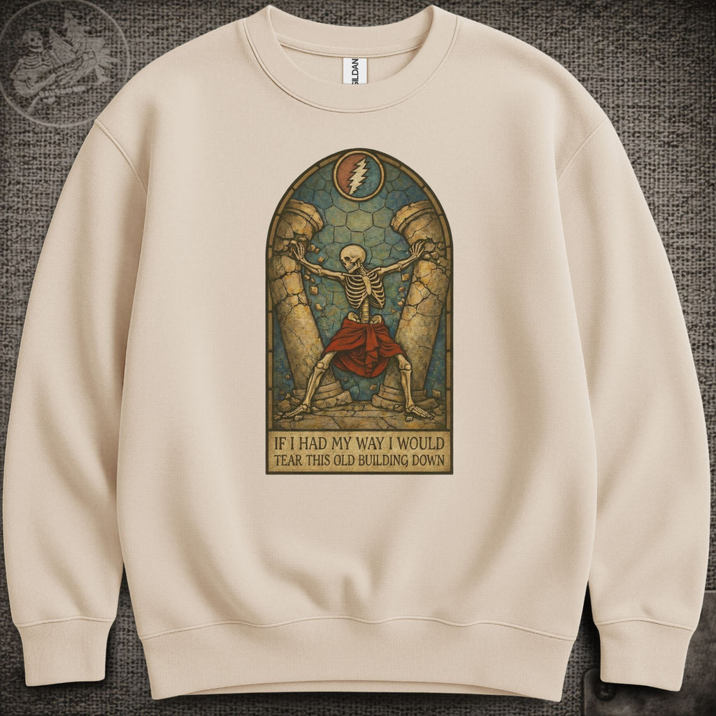 Samson and Delilah | Grateful Dead Shakedown Lot Style Crewneck Sweatshirt