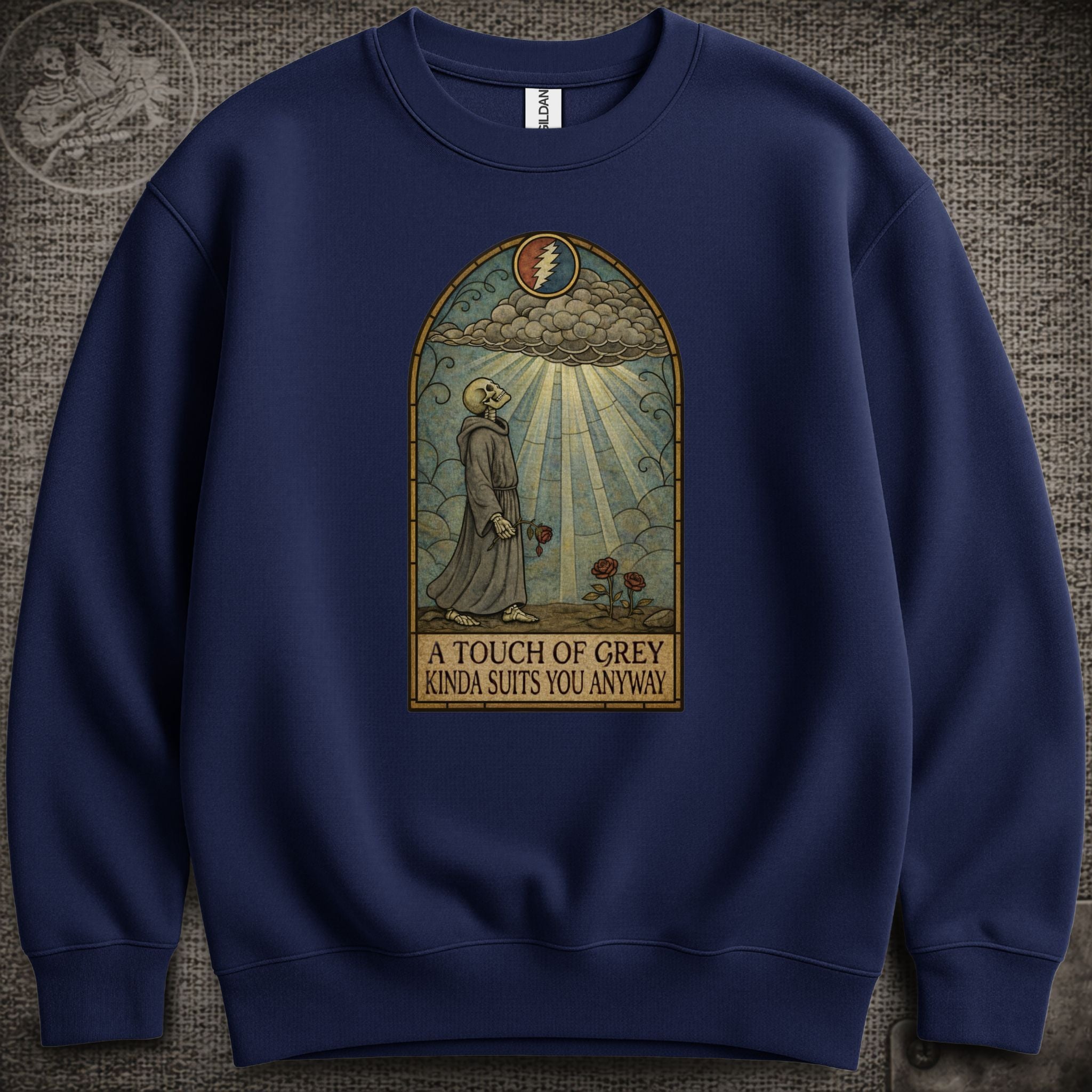 Touch of Grey | Grateful Dead Shakedown Lot Style Crewneck Sweatshirt