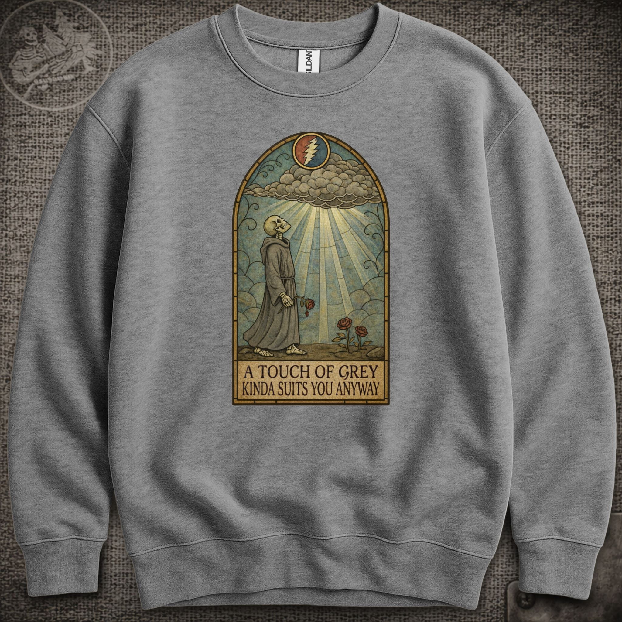 Touch of Grey | Grateful Dead Shakedown Lot Style Crewneck Sweatshirt
