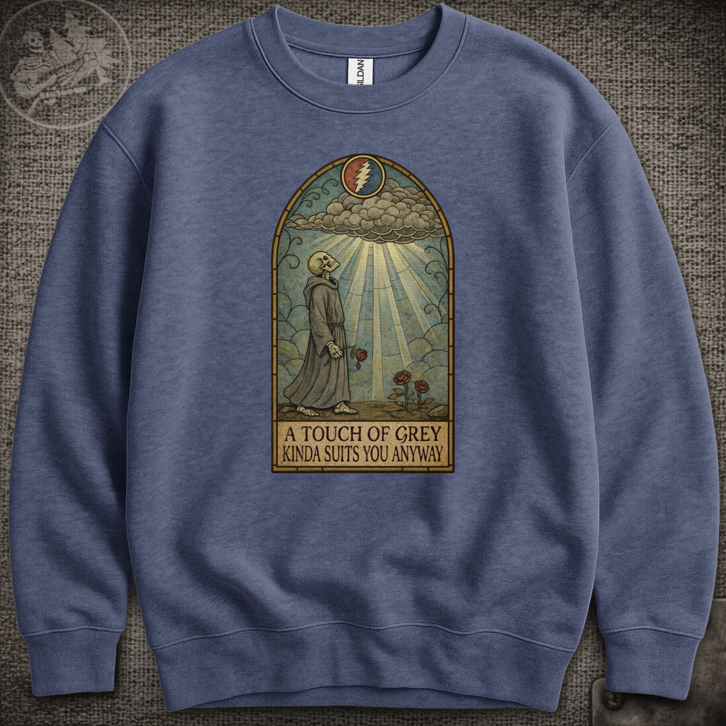 Touch of Grey | Grateful Dead Shakedown Lot Style Crewneck Sweatshirt