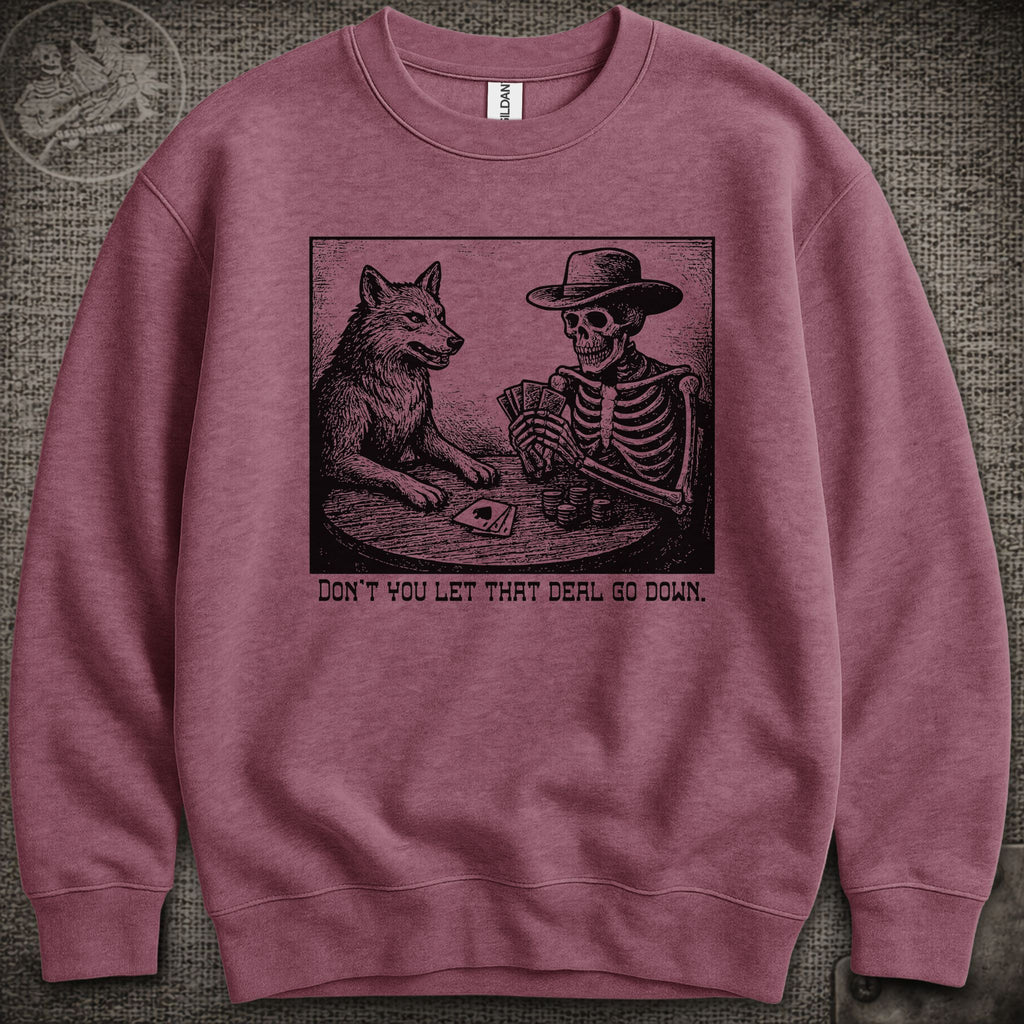 Deal | Grateful Dead Shakedown Lot Style Crewneck Sweatshirt