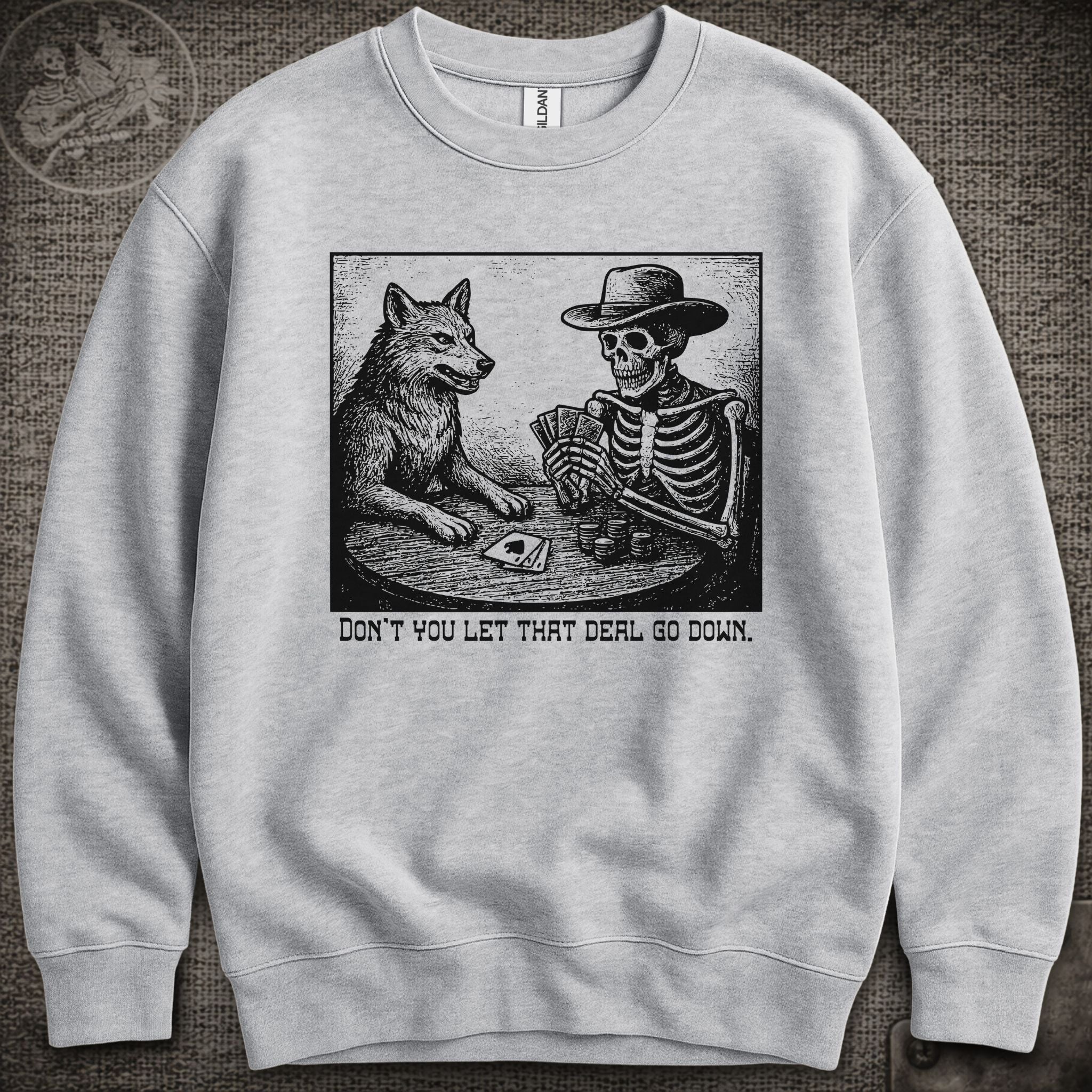 Deal | Grateful Dead Shakedown Lot Style Crewneck Sweatshirt