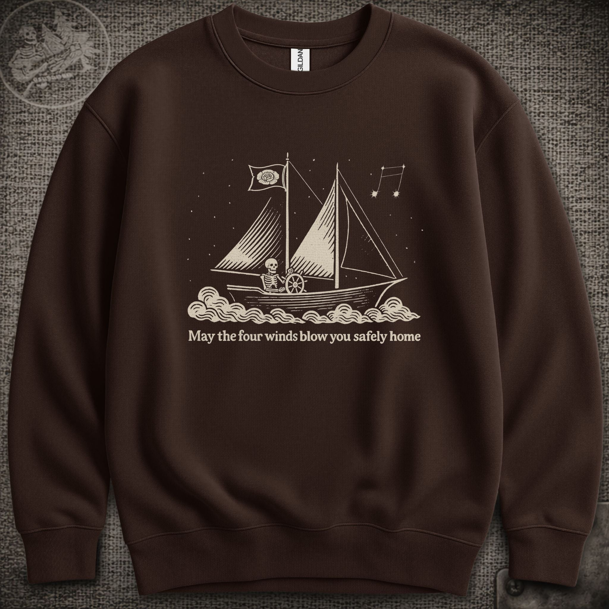 Franklin's Tower | Grateful Dead Shakedown Lot Style Crewneck Sweatshirt